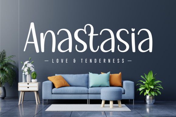 Anastasia Font: Adding a Joyful, Romantic Touch to Your Designs