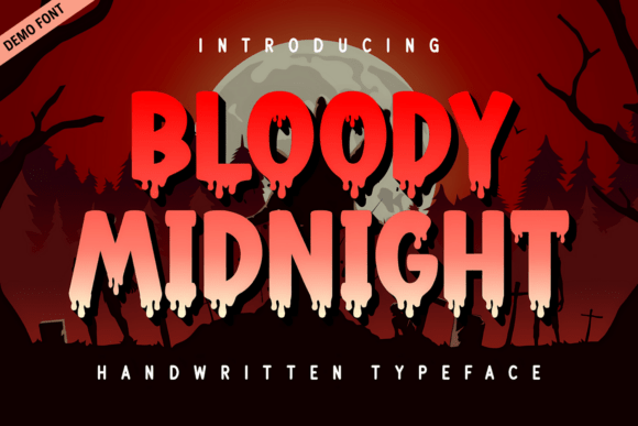 Bloody Midnight Demo Font by Kelik 7ntypes: Avoid These Pitfalls for Perfect Horror Designs