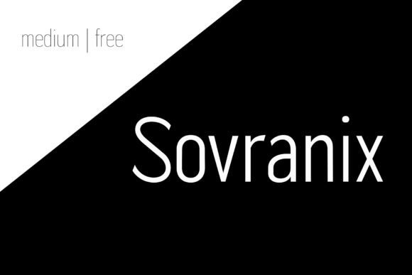 Capturing the Pulse of the Modern City with Sovranix Medium Font