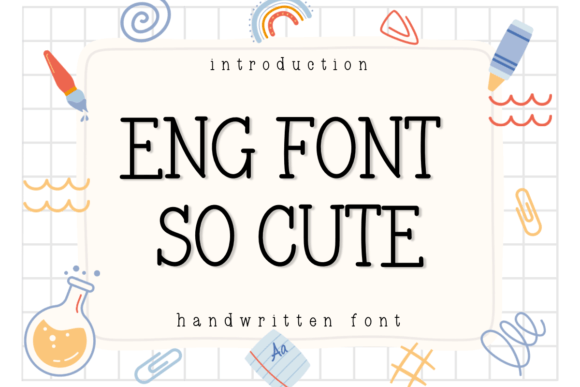 Eng Font So Cute: The Handwritten Serif Revival in Modern Design