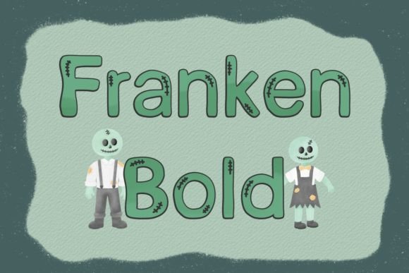 Franken Bold Font: A Spooky Yet Versatile Display Choice