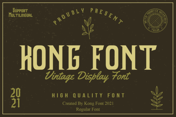 Kong Font: A Strategic Tool for Bold Communication and Brand Identity
