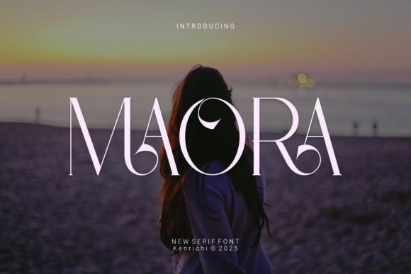 Maora Font: Elegant Bold Serif for Creative Projects