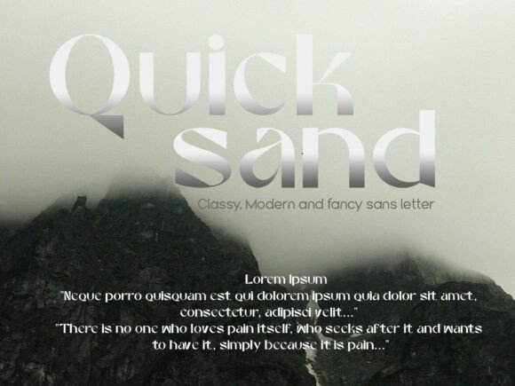 Quick Sand Font: A Designer's Guide to Its Style and Utility