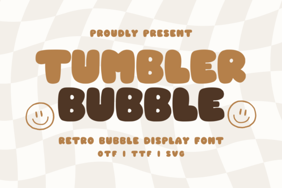 Tumbler Bubble Regular Font: Bubbly Brilliance for Designers