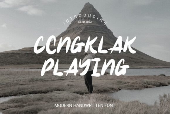 Unlocking Creativity with Congklak Playing Font: A Guide to Authentic Handwritten Design